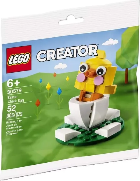 LEGO 30579 Creator Easter Chick and Egg Polybag. Brand New and Sealed.