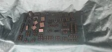 Vintage 1980s Black LEGO Lot 1.8 oz (42 pieces)