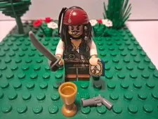 LEGO® Minifigure Pirates of the Caribbean poc001 Captain Jack Sparrow