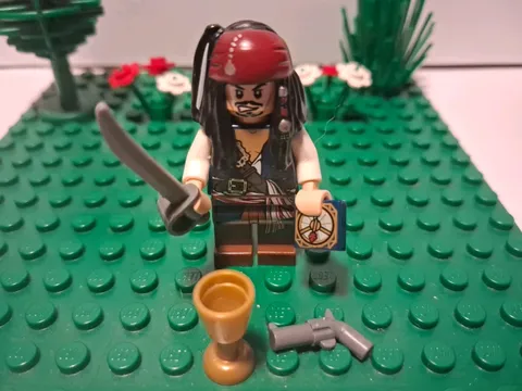 LEGO® Minifigure Pirates of the Caribbean poc001 Captain Jack Sparrow