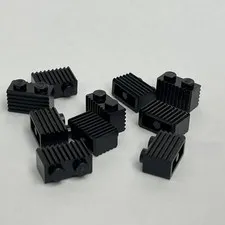 Lego 2877 Black Replacement Parts Pieces Lot of 10