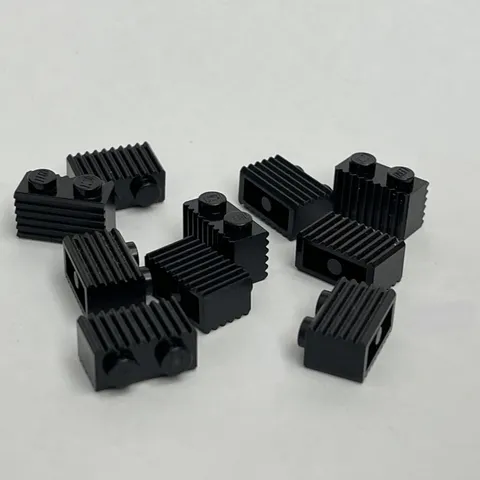 Lego 2877 Black Replacement Parts Pieces Lot of 10