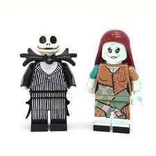 Lego Jack & Sally Disney Tim Burton's Nightmare Before Christmas Minifigure Lot