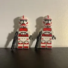 LEGO Star Wars Clone Shock Trooper X2 Minifigure 75354 Coruscant Gunship sw1305