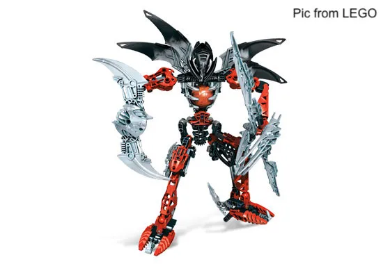 LEGO Bionicle Warriors 8953 Makuta Icarax Set & Instructions