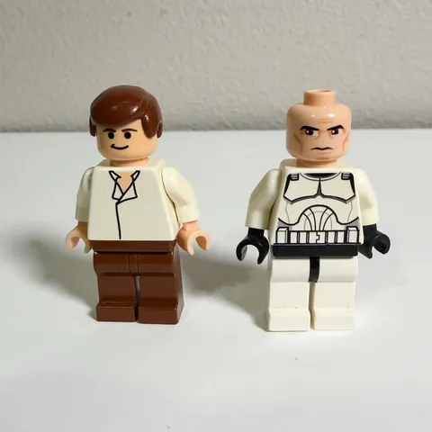 LEGO Star Wars Han Solo + Clone Trooper Minifigures