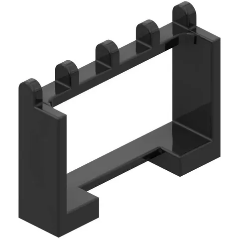LEGO Black Hinge Vehicle Roof Holder 1 x 4 x 2 inv.627