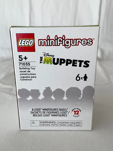 LEGO Minifigures 71035 Disney The Muppets 6 bags Retired NEW SEALED!