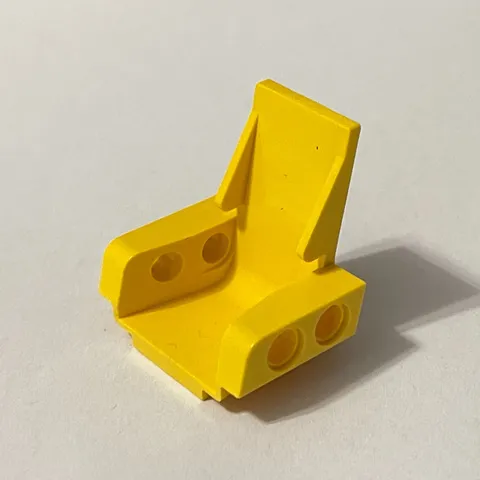 Lego 2717 Yellow Replacement Add-on Piece Part