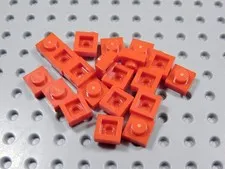 LEGO Lot of 20 Red 1x1 Plates BD