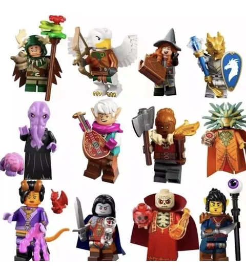 LEGO MINIFIGURES 71047 Dungeons & Dragons-COMPLETE Set of 12 👀