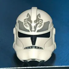 LEGO Star Wars Phase 2 104th wolf pack helmet vgc