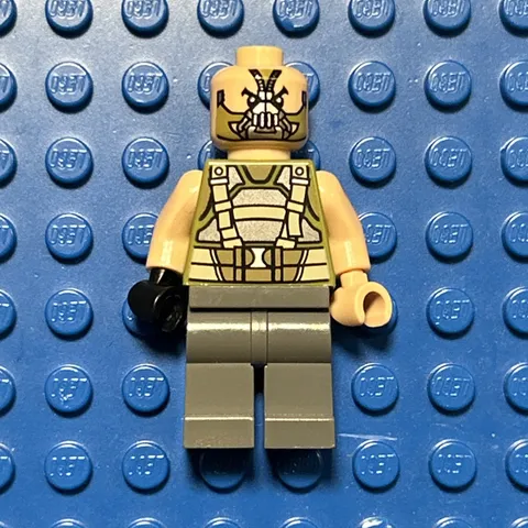 LEGO DC Super Heroes Batman Minifigure Bane SH0062 76001 Dark Knight Excellent!