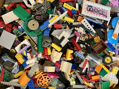 LEGO 20 Pounds Bulk Lot Assorted Mixed Parts 20 Lbs - ACTUAL PHOTOS - READ INFO