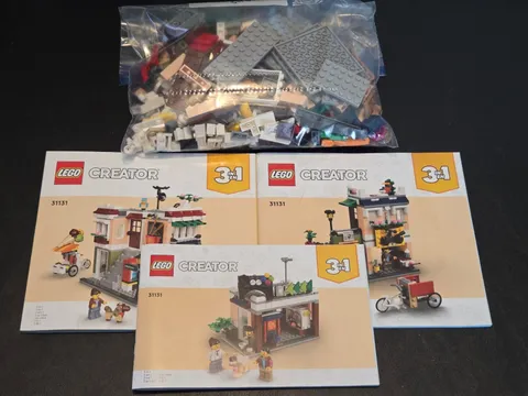 LEGO CREATOR: Downtown Noodle Shop (31131) - Complete