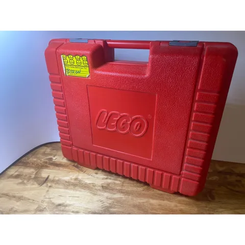 Vintage - 1985 LEGO RED Briefcase / Carrying Case • Travel & Storage