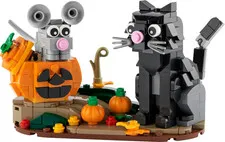 🔥LEGO 40570 Halloween Cat & Mouse 100% Complete w/ Instructions