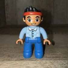 🟪 Lego Duplo Jake The Pirate Figure 2113J4 Replacement