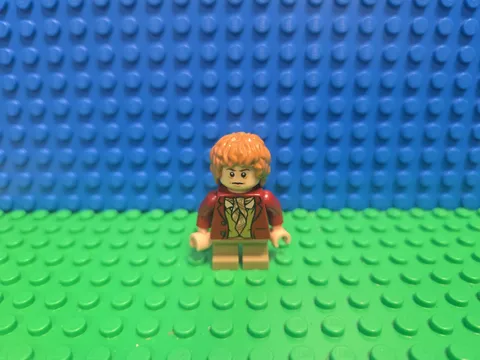 LEGO Bilbo Baggins Minifigure lor030 LOTR Hobbit 7900 79013 79004 Lord Rings Lot