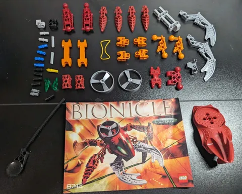 LEGO BIONICLE: Visorak Vohtarak 8742 With Instructions