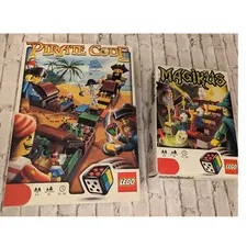 Two Empty Lego Boxes -Magikus & Pirate Code