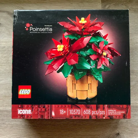 LEGO Icons Botanical Collection Poinsettia Set #10370