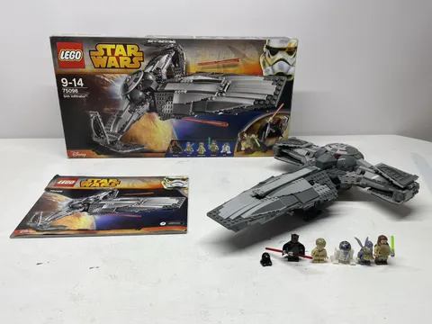 LEGO Star Wars: Sith Infiltrator (75096) with minifigures, instructions and original box
