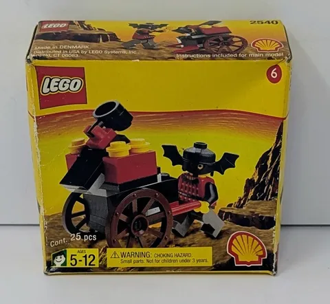 LEGO Shell Promo Fright Knights: Catapault Cart (2540) New - Factory Sealed!