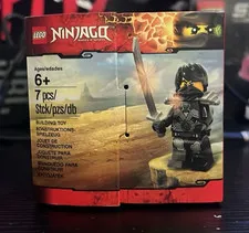 LEGO NINJAGO Masters of Spinjitzu Minifigure Set 7pcs w/ Sword Box 6+