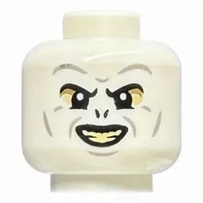 LEGO Minifigure, Head Alien with HP Voldemort