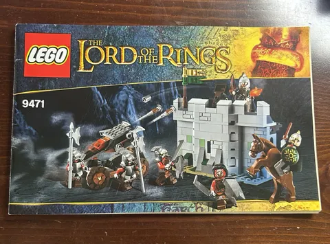 Lego The Lord of The Rings Building Manual Set 9471