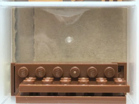 LEGO Parts - Reddish Brown Plate 2 x 6 - No 3795 - QTY 5