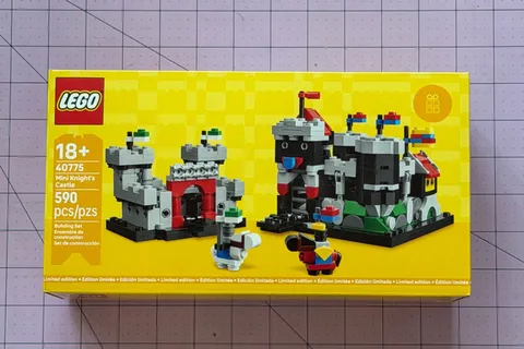 LEGO #40775 Mini Knight’s Castle Limited Edition 590 pieces (new & sealed)