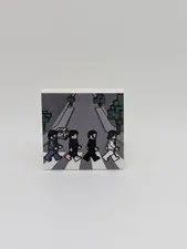 The Brickles Abbey Road Custom printed original LEGO® brick 2x2 tile