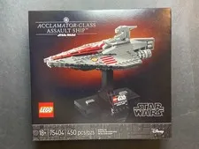 LEGO Star Wars 75404 ACCLAMATOR-CLASS ASSAULT SHIP 450 pcs Disney NEW IN BOX
