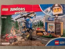Lego City Juniors 10751 Police Manual Building Instructions Booklet