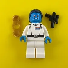 LEGO Grand Admiral Thrawn Minifigure Star Wars Rebels 75170 (2017)