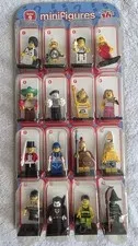 LEGO Minifigures Series 2 Complete Set 16 Figures Official Retail Display 8684