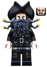 LEGO® Minifigure Pirates of the Caribbean poc007 Blackbeard