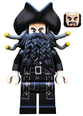 LEGO® Minifigure Pirates of the Caribbean poc007 Blackbeard