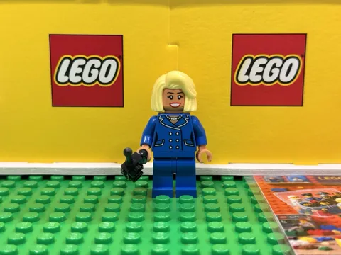LEGO Super Heroes Minifigure Mayor McCaskill sh0350 sh350 70904