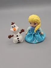 Lego Duplo Figures ~ Disney's Frozen ELSA  &  OLAF Lot Of 2 