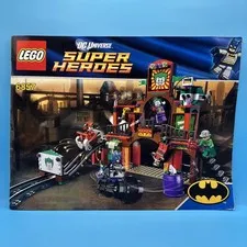 2012 Lego DC Universe Super Heroes #6857 80-page Building Manual Booklet- Batman