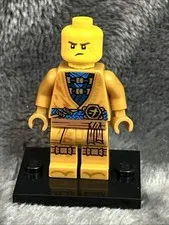 Legacy Jay, Gold LEGO Ninjago Minifigure from set 71738 with stand