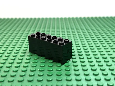 1987 LEGO Brick Modified 2 x 6 x 2 Weight Bottom Sealed Dimple on Ends 4030 4020