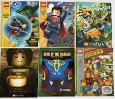 6 Lego CATALOG Magazines - 2012 - 2013 Ninjago Chima Lord Of The Rings Star Wars