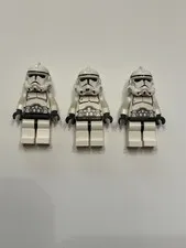 LEGO Star Wars Lot of 3 Phase 2 Clone Trooper (8091 - Republic Swamp Speeder)