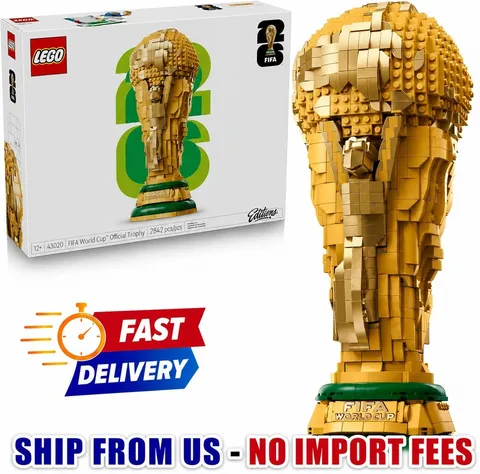 LEGO Editions FIFA World Cup Official Trophy Building Set 43020 NEW SEALED