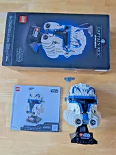 LEGO Star Wars: Captain Rex Helmet (75349) 100% complete with box and manual