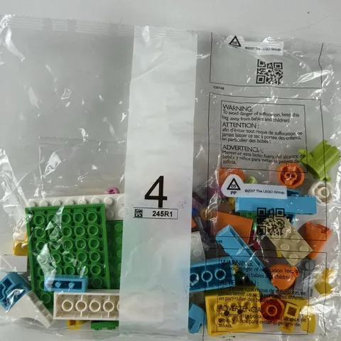 LEGO Parts Pieces Bag 4 Multicolor Bricks Plates Tiles Lot New Sealed Assortment